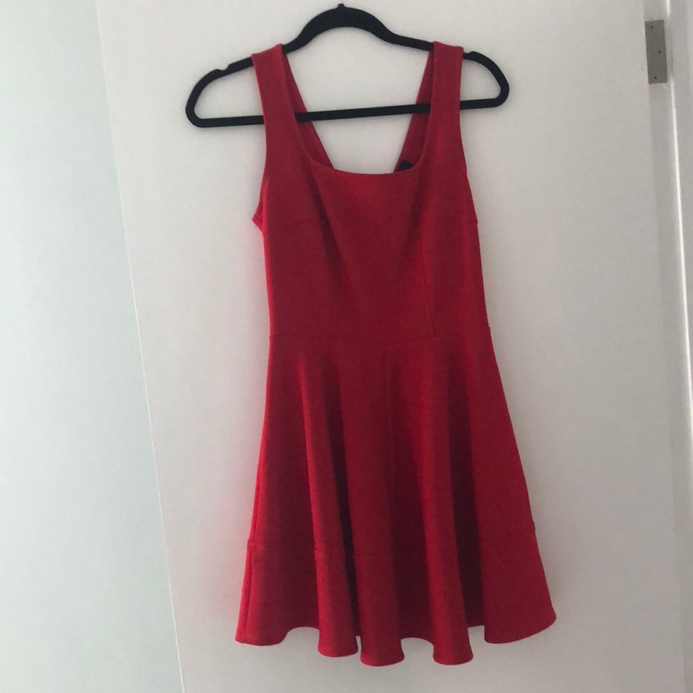 Lulu’s Home Before Daylight Red Dress